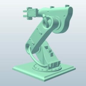 Robot de brazo de montaje modelo 3d