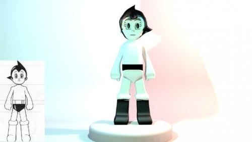 Cartoon Astro Boy Character Free 3d Model - .C4d - Open3dModel