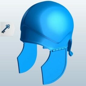Robot Warrior Helmet 3d model