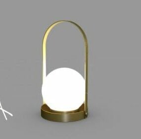 3д модель минималистской настольной лампы Avonni