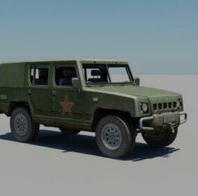 Bj2022 Militair voertuig 3D-model