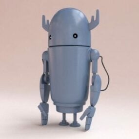 Iron Robot, Scifi Robot 3d model