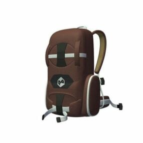 Fashion Backpack 3d model