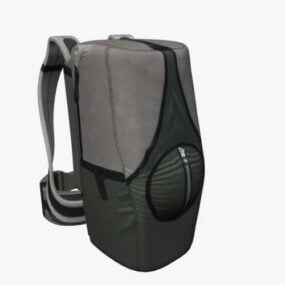 Camera Backpack 3d model