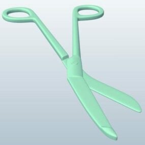 Model 3D nożyczek bandażowych
