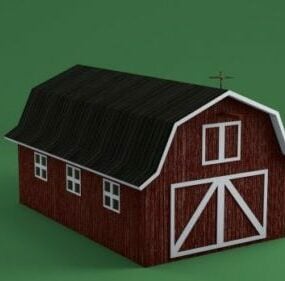 Model 3d Fancy Barn House