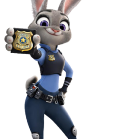 Bunny Character 3d model