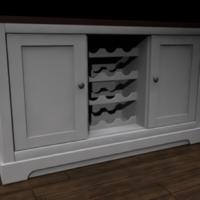 Home Dresser Unit 3d model