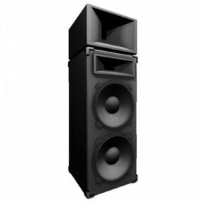 Big Black Speaker 3d-model