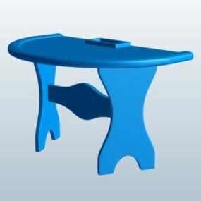 Blackjack-Tisch 3D-Modell