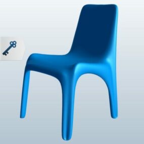Bofinger Plastik Sandalye 3d modeli
