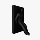 Book End With Human Sculpture
