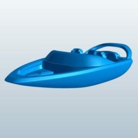 ボウライダースピードボートV1 3Dモデル