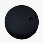 Black Bowling Ball