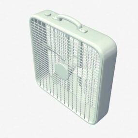 3д модель коробочного вентилятора