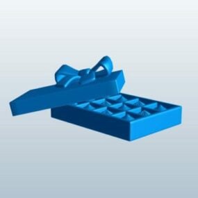 Chocolate Gift Box 3d model