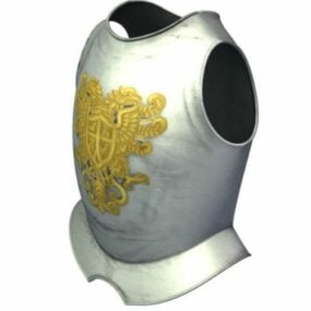 Medieval Breastplate Armor V1 3d model
