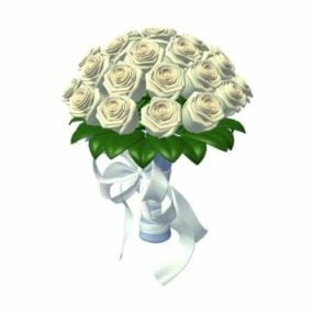 Bride Bouquet 3d-malli
