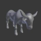 Bull Lowpoly Sculpt