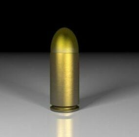 Gun Bullet Shell דגם תלת מימד