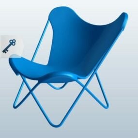 Travel Butterfly Chair 3D-malli