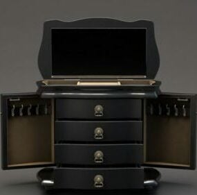 Retro Cabinet 3d model