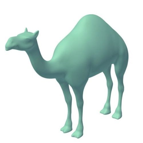 Camel Lowpoly