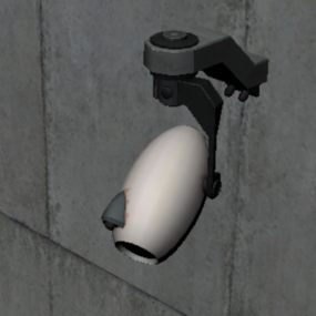 Κάμερα CCTV V1 3d μοντέλο