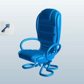 Meble na krzesłach wspornikowych Model 3D