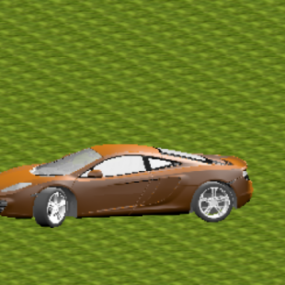 Bilspill 3d-modell