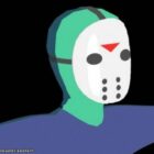 Jason Voorhees Cartoon Mask