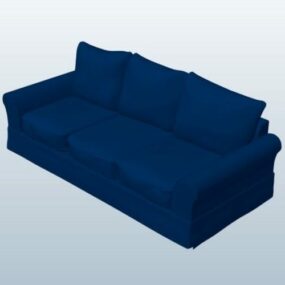 Sofa Denim Furniture 3d model