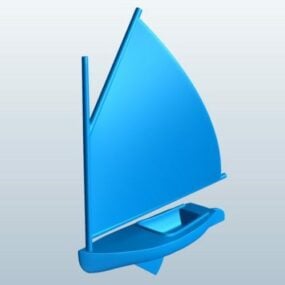 Matrosenboot Figur 3D-Modell