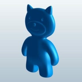 Playing Baby Character 3d model