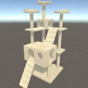 Domácí Cat Tree 3D model