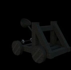 Catapult Medieval Weapon 3d model