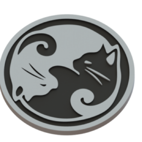 Cat Coin 3d-malli