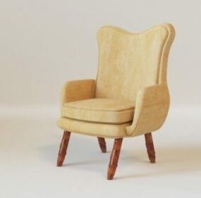 Single Chair 3d model