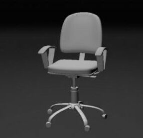 Office Wheel Chair V1 3d model