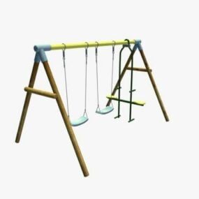 Children Swing Set 3d model