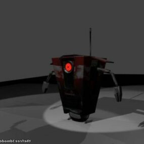 Mô hình Robot Claptrap 3d