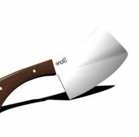 Kitchen Big Knife V1 3d model