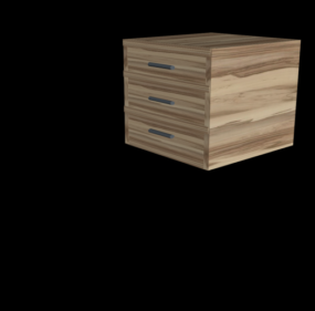 Closet Wooden 3d model