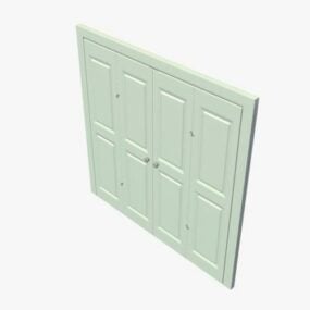 Home Closet Doors 3d model
