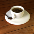 Xícara de café em cerâmica V2