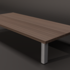 Dřevěný stolek na velké vzdálenosti