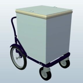 Vending Cart 3d model