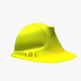 建筑工人头盔3d模型