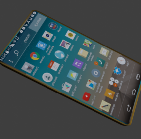 Full Screen Phone 3d model