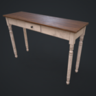 Accueil Table console en bois antique